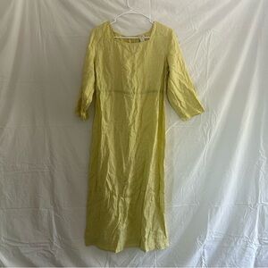 Elegant Yellow Dress